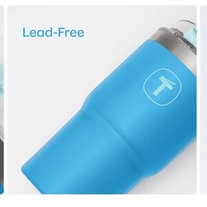 Tupperware Red Tumbler with Straw